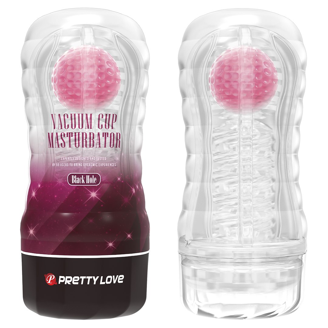 MASTURBATOR PRETTY LOVE VACUUM CUP BLACK HOLE