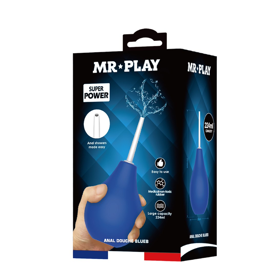 MR PLAY SUPER POWER ANAL DOUCHE BLUE