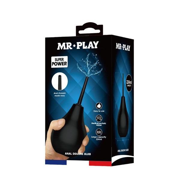 MR PLAY SUPER POWER ANAL DOUCHE BLACK