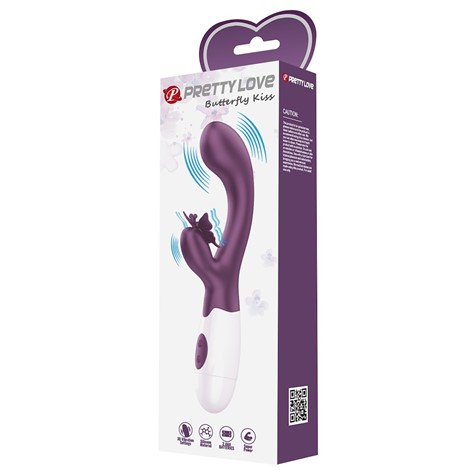 Vibrator PRETTY LOVE BUTERFLY KISS