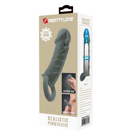 PRETTY LOVE REALISTIC PENIS SLEEVE