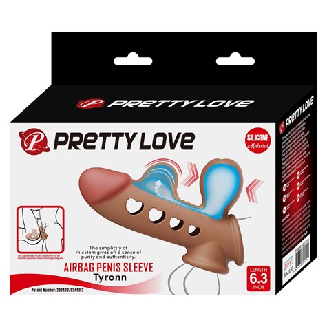 INFLATABLE COVER AIRBAG PENIS SLEEVE FLESH