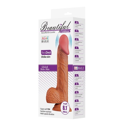 BEAUTIFUL CATOBLEPAS VIBRATING DILDO