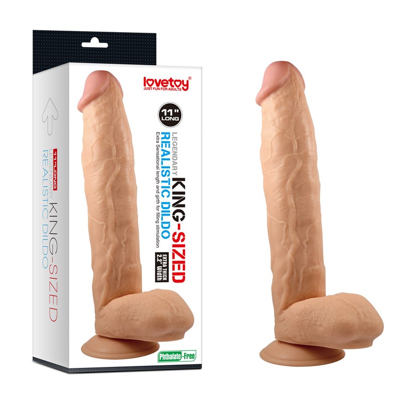 11 KING-SIZED DILDO