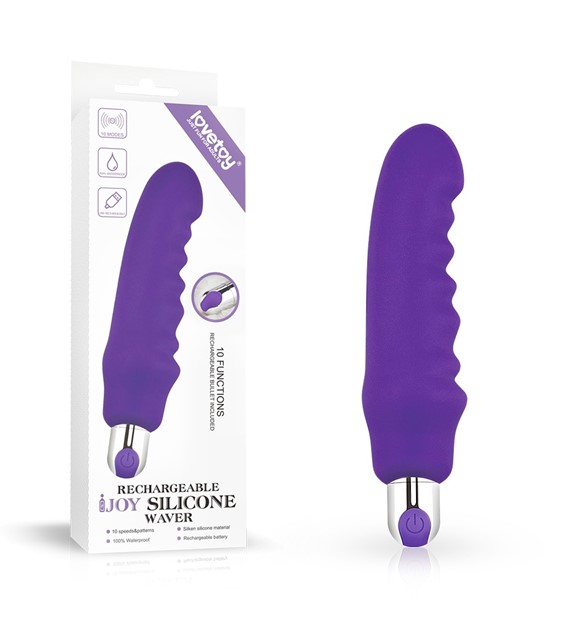 VIBRATOR RECHARGEABLE IJOY SILICONE WAVER   