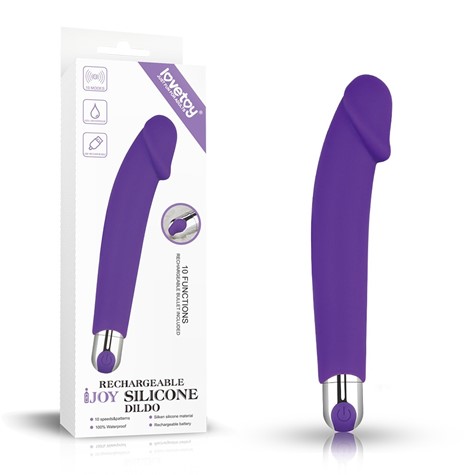 WIBRATOR RECHARGEABLE IJOY SILICONE DILDO