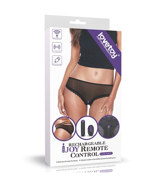 IJOY RECHARGEABLE REMOTE CONTROL VIBRATING PANTIES