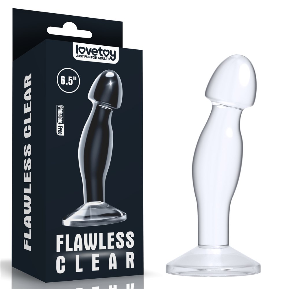 KOREK ANALNY FLAWLESS CLEAR PROSTATE PLUG 6.5''