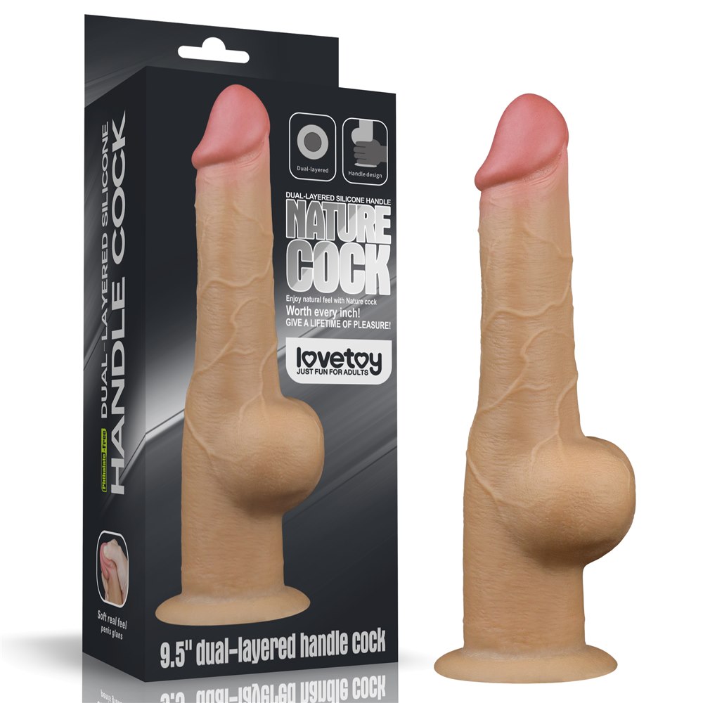 DONG 9.5'' DUAL LAYERED HANDLE COCK