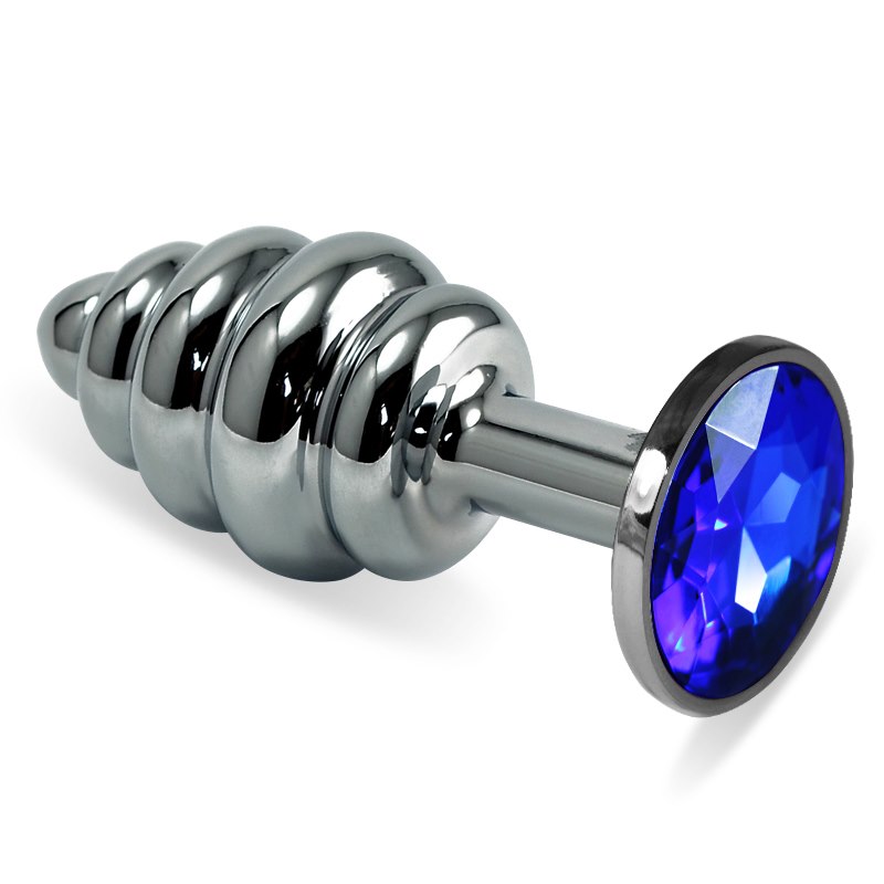 KOREK ROSEBUD SPIRAL METAL PLUG(SILVER)