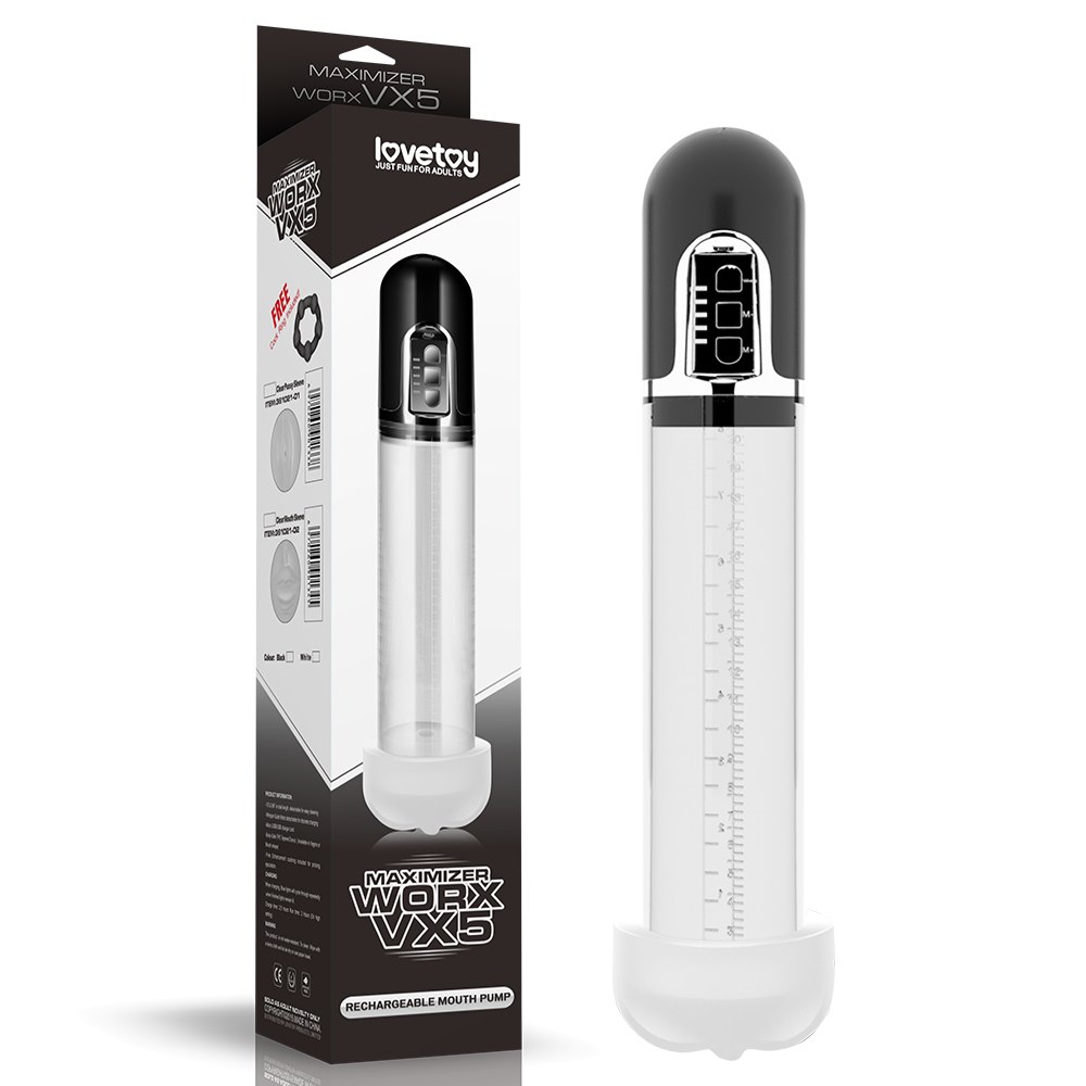 MAXIMIZER WORX VX5 RECHARGEABLE PUMP VAGINA