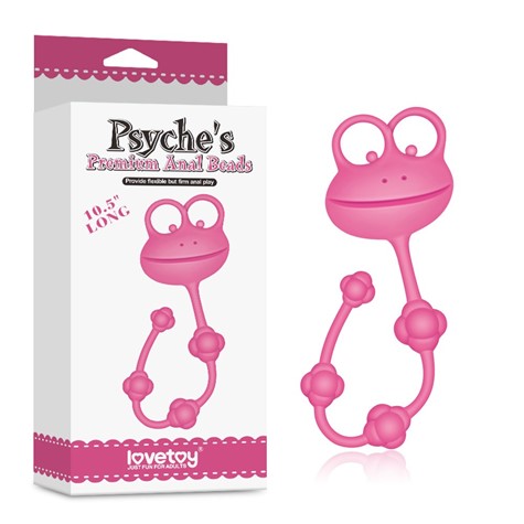 10  SILICONE FROG ANAL BEADS