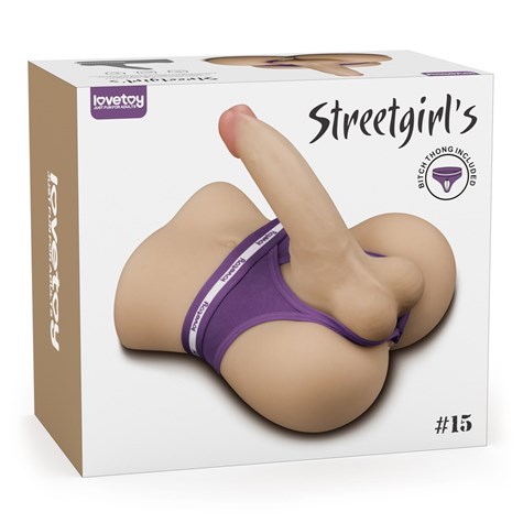 STREETGIRL'S #15 WITH BENDABLE DILDO