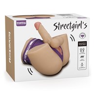 REALISTYCZNE TUŁOWIE MASTURBATOR STREETGIRL'S DUAL MOTOR SENSATION PULSE WITH DILDO