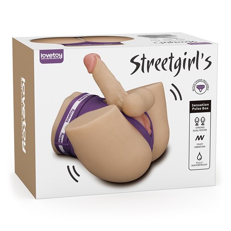 STREETGIRL'S DUAL MOTOR SENSATION PULSE WITH DILDO