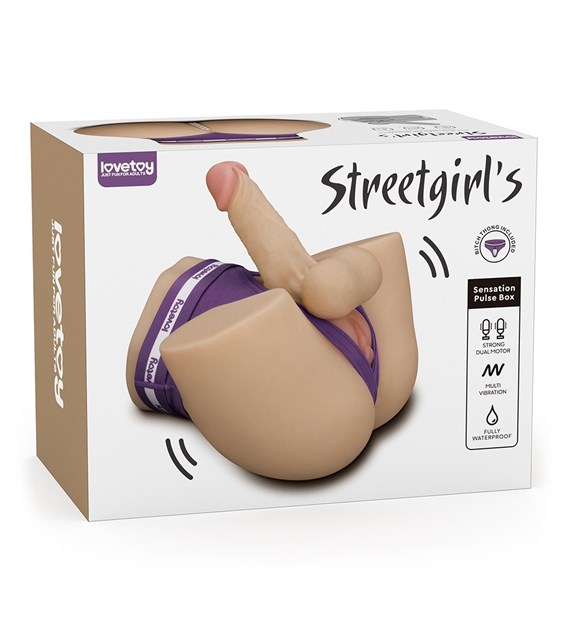 STREETGIRL'S DUAL MOTOR SENSATION PULSE WITH DILDO