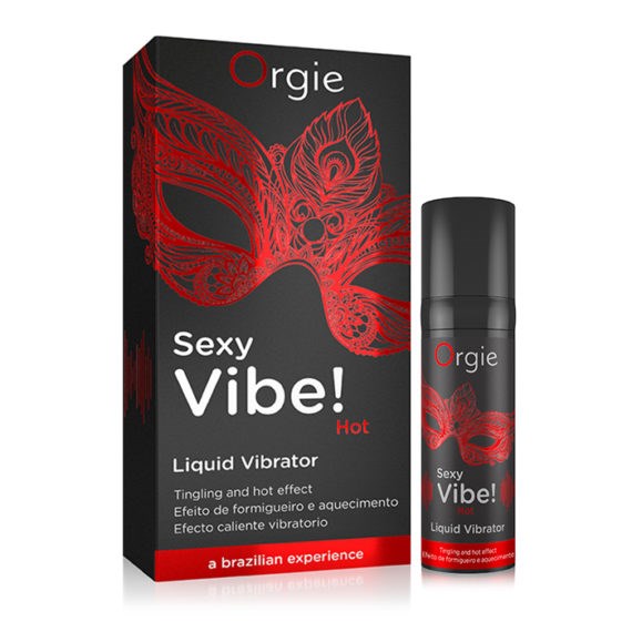 ŻEL STYMULUJĄCY SEXY VIBE! HOT - LIQUID VIBRATOR 15 ML