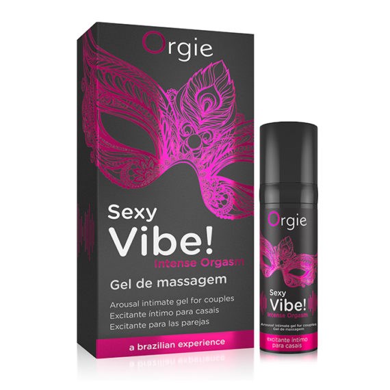 ŻEL STYMULUJĄCY SEXY VIBE!  INTENSE ORGASM - LIQUID VIBRATOR 15 ML