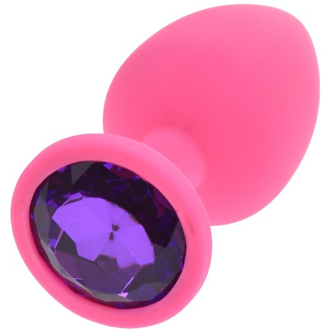 BUTTPLUG LARGE PINK/PURPLE GUILTY TOYS