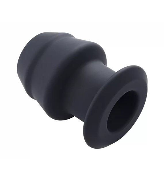 HOLLOW ANAL PLUG BLACK 7.5 CM GUILTY TOYS