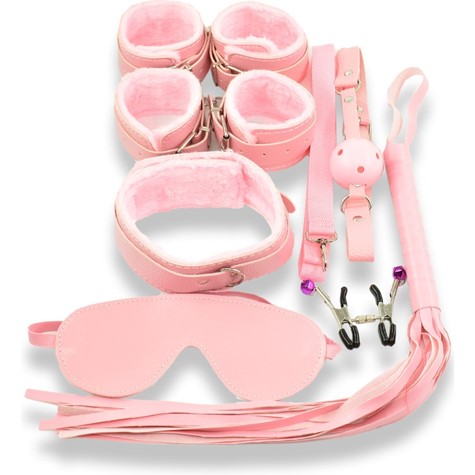 BDSM Set Harras Me 7 Pieces Pink Guilty Toys