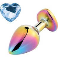 KOREK ANALNY RAINBOW BUTTPLUG LARGE