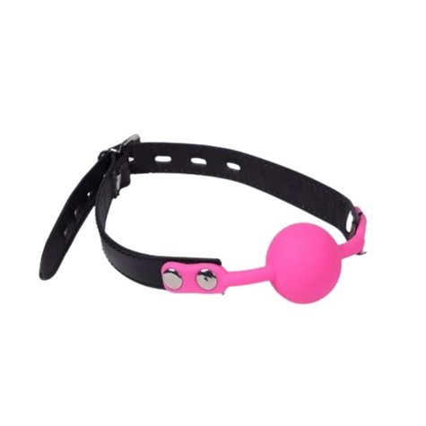 CANDY BALL GAG WITH SILICONE BALL
