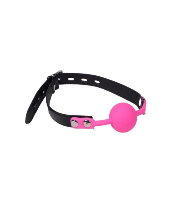 CANDY BALL GAG WITH SILICONE BALL