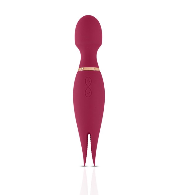 MASAŻER VIBRATOR SIREN2 RED 18.5 CM MOKKO TOYS