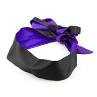 MULTIFUNCTIONAL SATIN TAPE BLACK/PURPLE 150 CM MOKKO TOYS