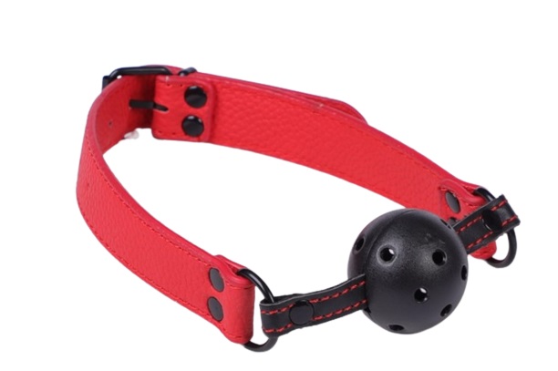 BALLGAG RED/BLACK MOKKO TOYS