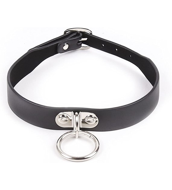 I'M YOURS COLLAR WITH RING BLACK MOKKO TOYS