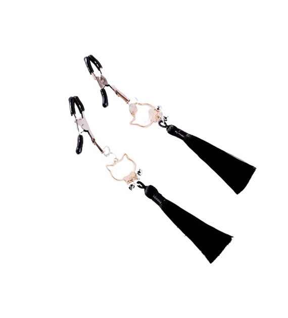 NIPPLE CLAMPS WITH TASSELS AND BELLS MOKKO TOYS