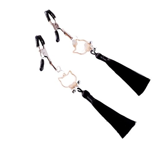 NIPPLE CLAMPS WITH TASSELS AND BELLS MOKKO TOYS