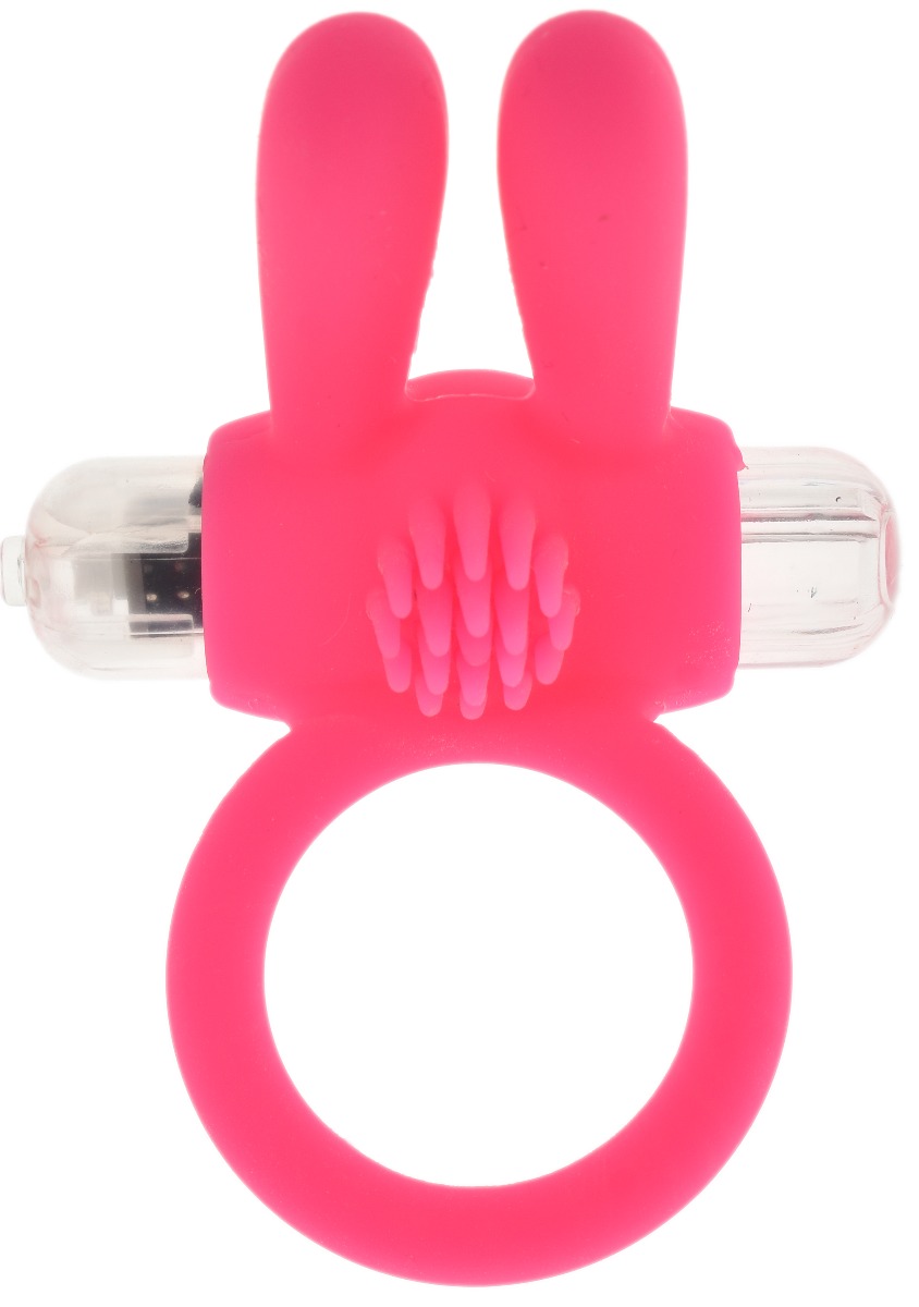 PASSION LABS PINK VIBRATING BUNNY PENIS RING