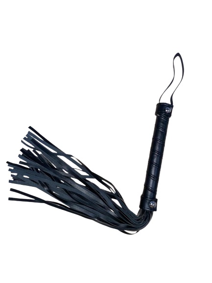 FETISH PLAY WHIP BLACK 41 CM