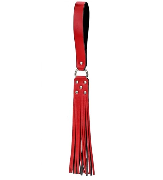 WHIP FLAME ME UP RED 43 CM FETISH LOVE