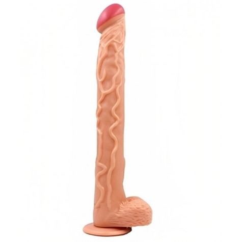 DILDO LONG D WITH SUCTION CUP