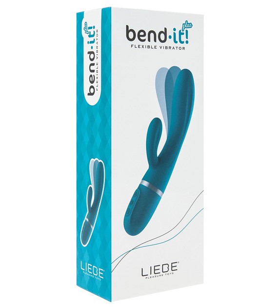 VIBRATOR BEND IT PLUS OCEAN BLUE