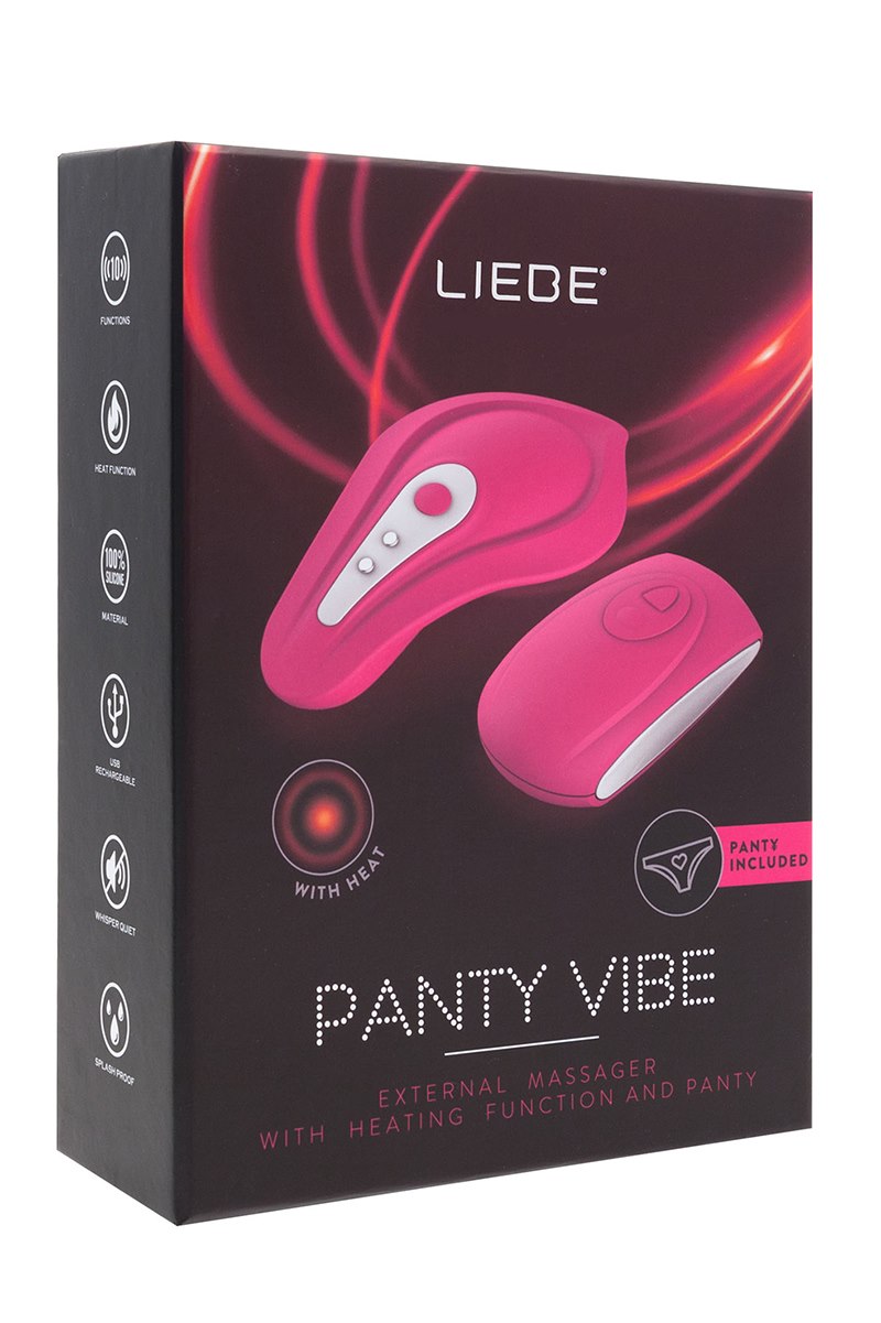 WIBRATOR PANTY VIBE RECARGABLE CERISE S-M