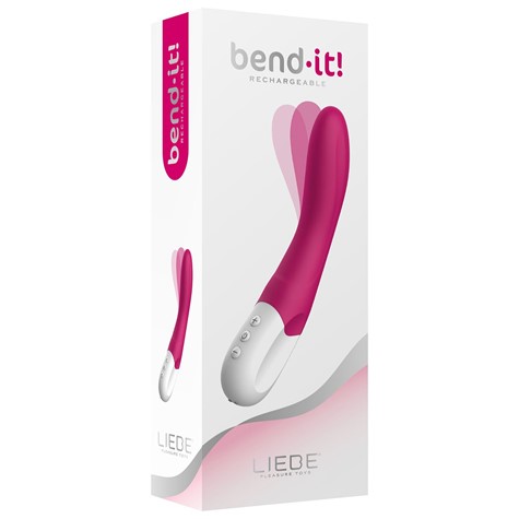 WIBRATOR LIEBE BEND IT RECHARGEABLE CERISE