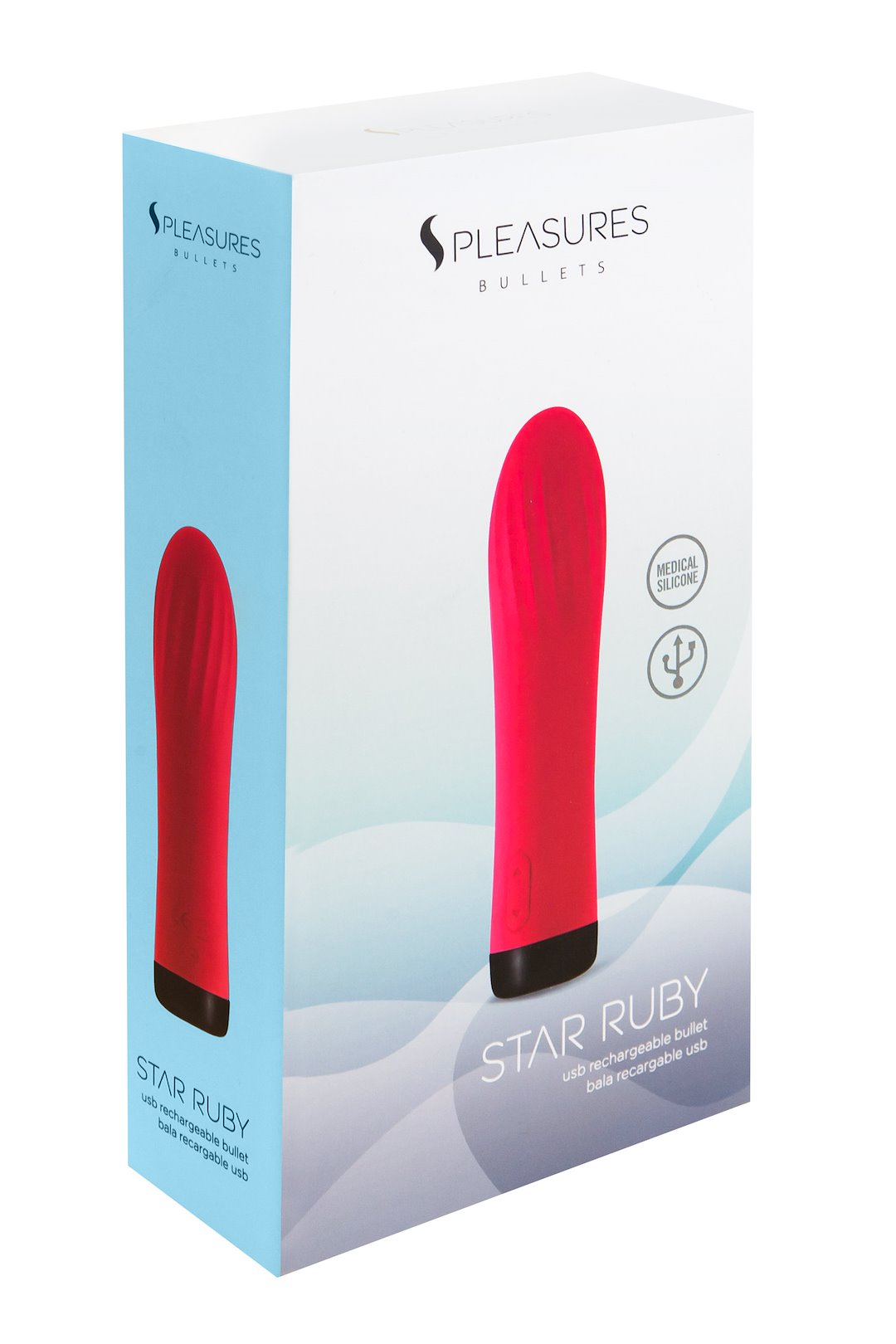 VIBRATOR BULLET - STAR RUBY