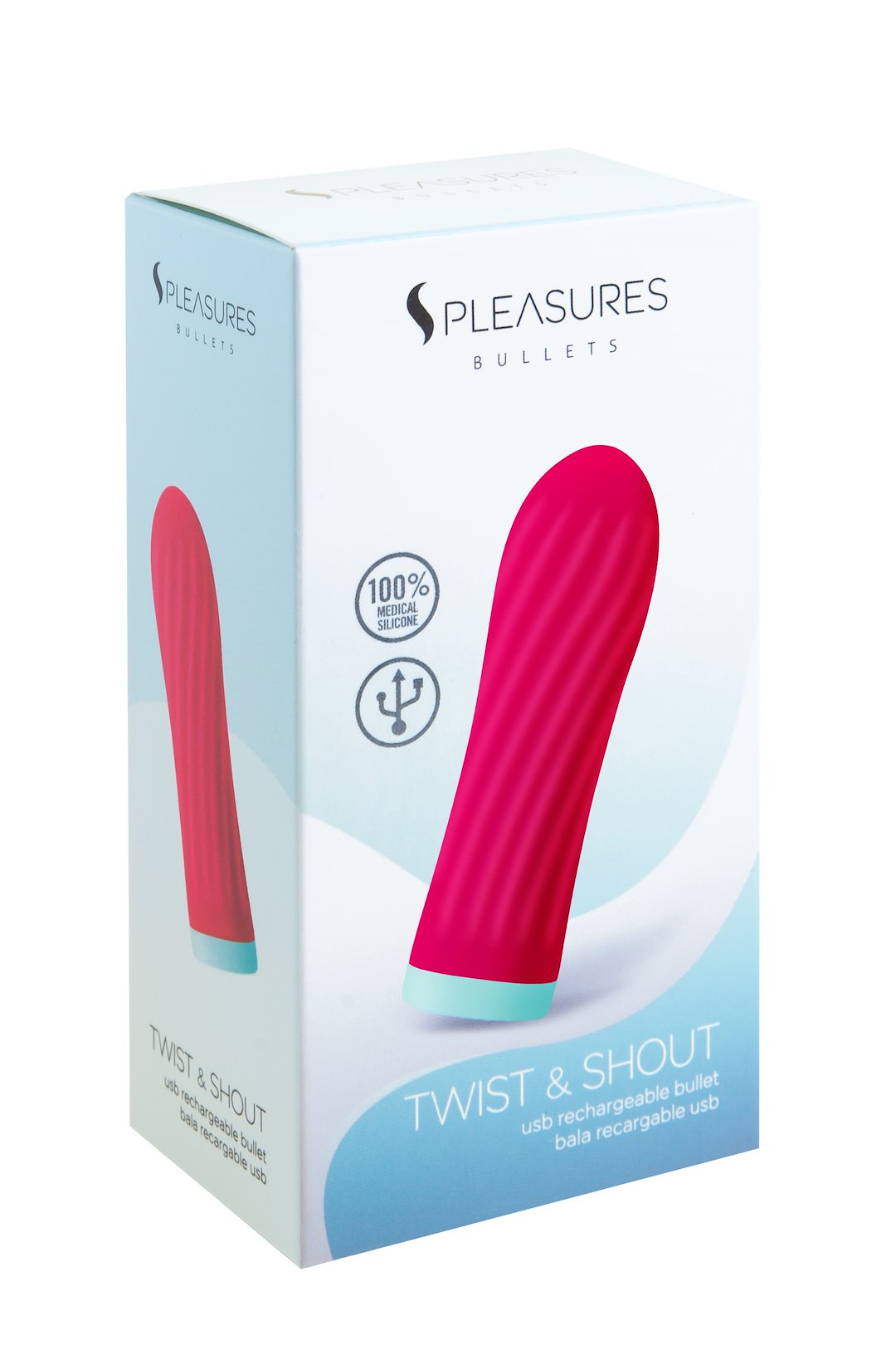 VIBRATOR TWIST&SHOUT - CERISE