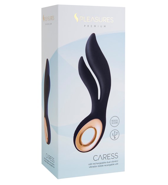 VIBRATOR CARESS - BLACK