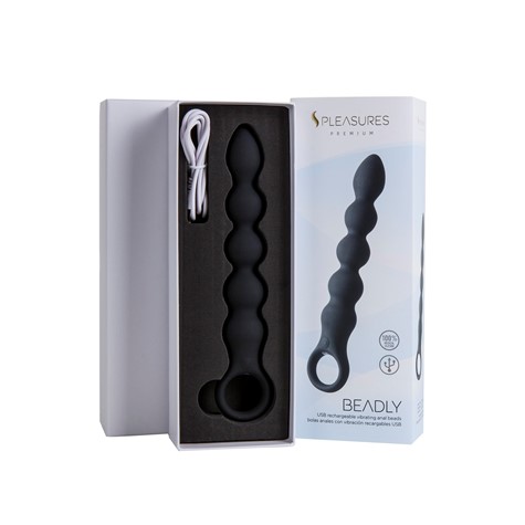 VIBRATOR BEADLY - BLACK 