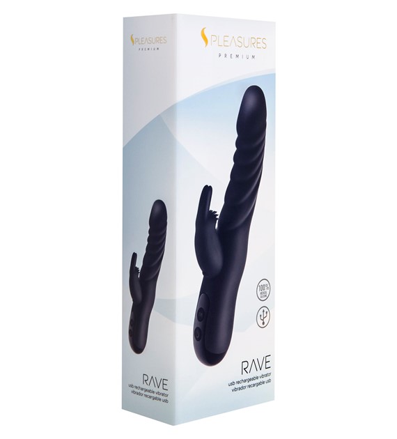 VIBRATOR RAVE BLACK