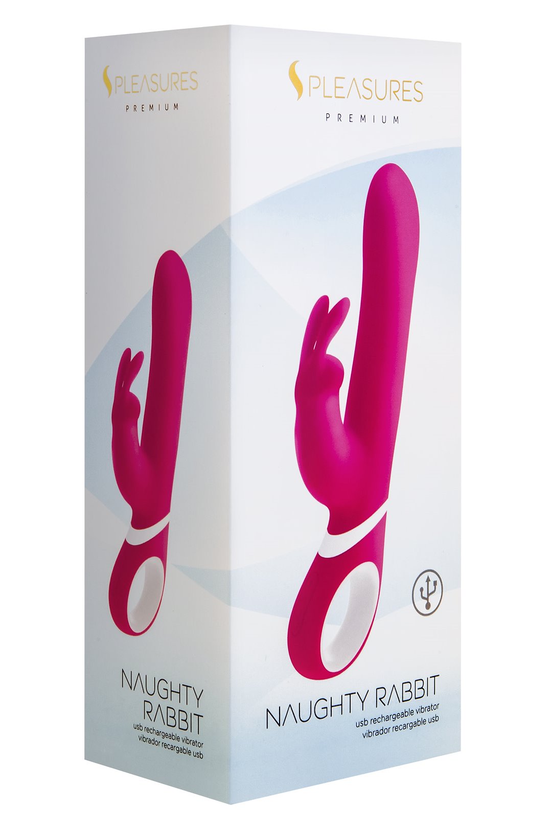 VIBRATOR NAUGHTY RABBIT PINK