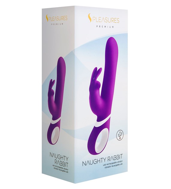 WIBRATOR NAUGHTY RABBIT PURPLE