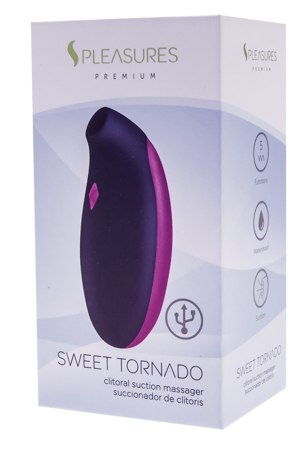 STYMULATOR SWEET TORNADO BLACK / PINK