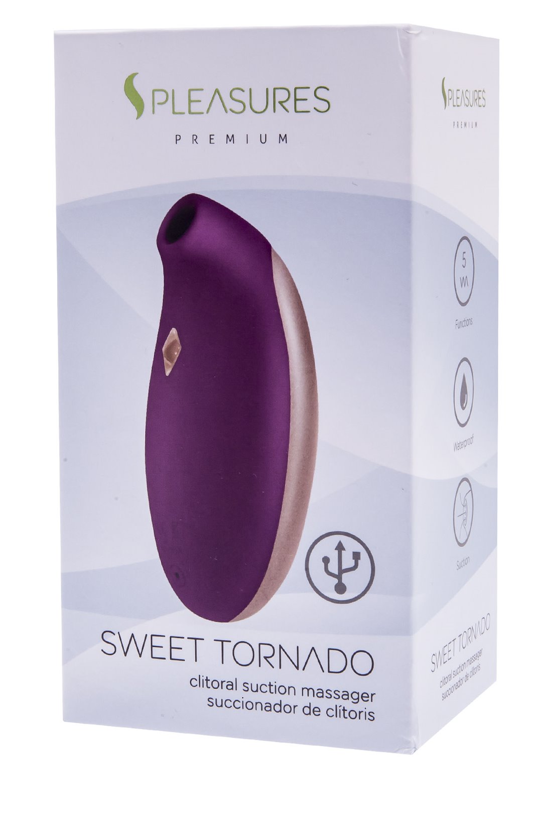 STYMULATOR SWEET TORNADO PURPLE / GOLD